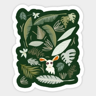 Rabbit in the forest Sticker